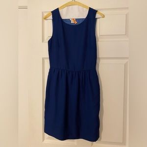 Jcrew j.crew dress workwear work Easter church dress sleeveless navy